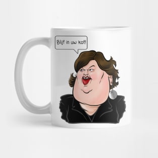 Blijf in uw kot! Mug